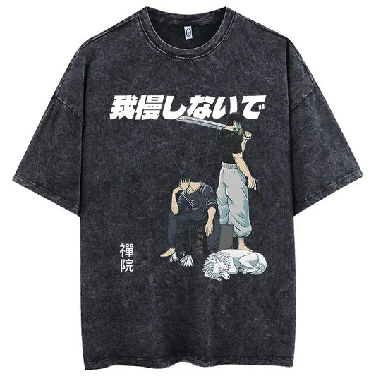 Toji Fushiguro - Acid Wash T-shirt