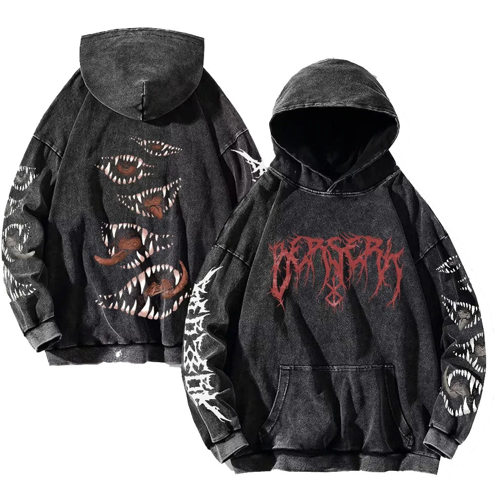 Berserk - Acid Wash Hoodie