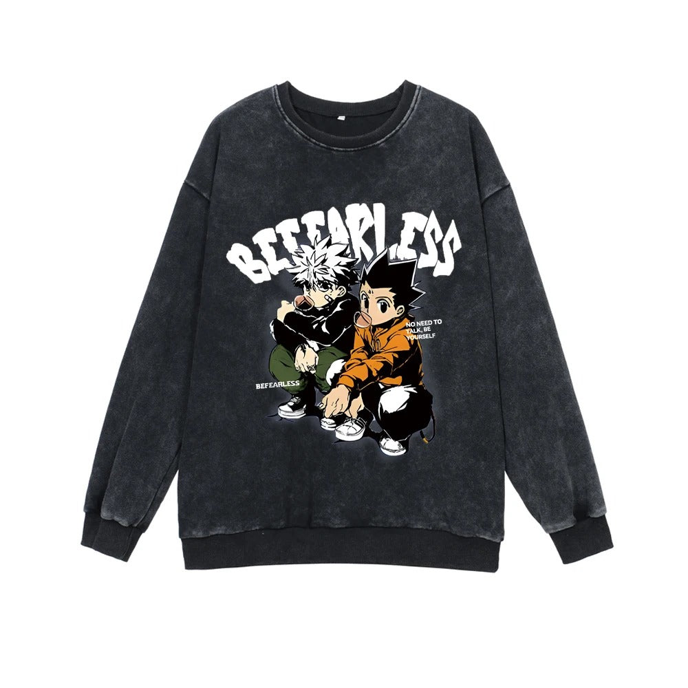 Hunter X Hunter - Acid Wash Sweatshirt