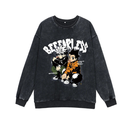 Hunter X Hunter - Acid Wash Sweatshirt